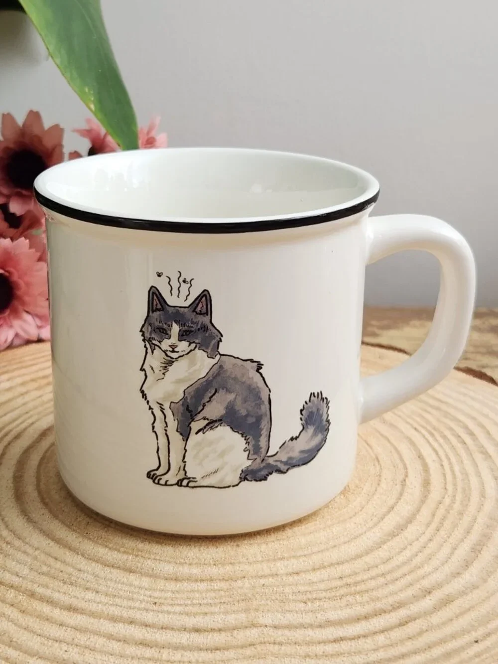 Smelly Cat Friends Pottery Barn Exclusive Ceramic Coffee Cup Mug